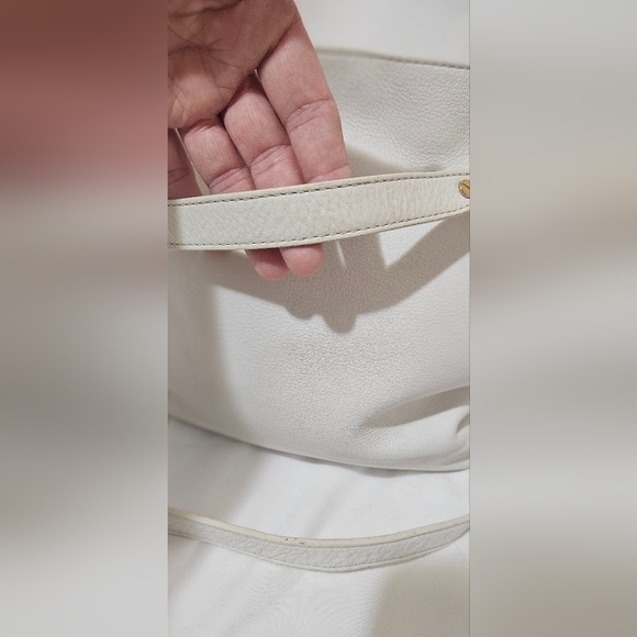 MICHAEL KORS WHITE LEATHER SHOULDER BAG - Picture 3 of 7